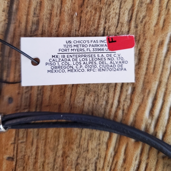 ❌️SOLD❌️ Chico's Blue Adjustable Necklace - Picture 5 of 8